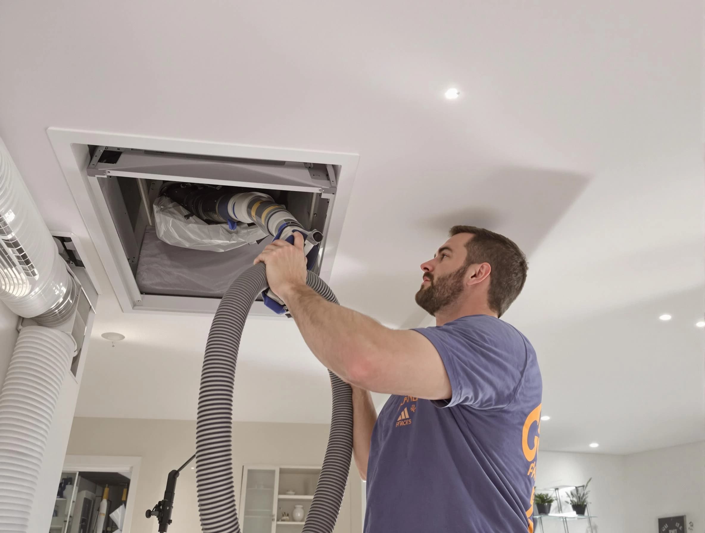 Precision indoor duct cleaning by Gunbarrel Air Duct Cleaning in Gunbarrel