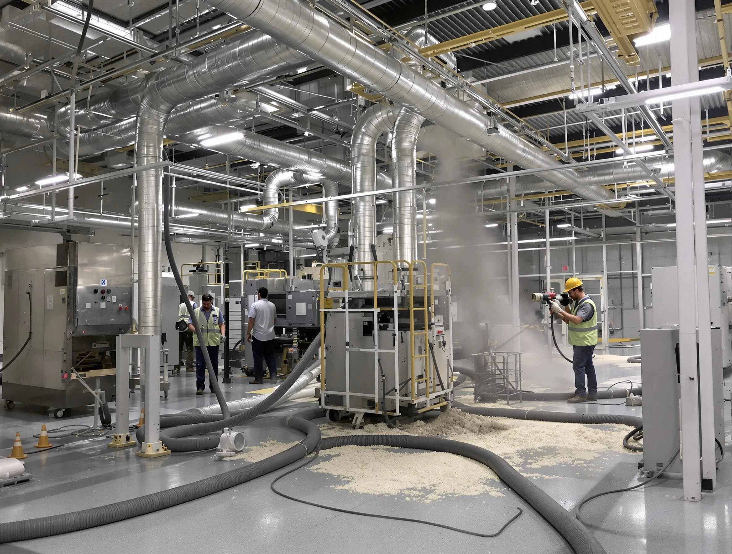 Heavy-duty industrial duct cleaning by Gunbarrel Air Duct Cleaning in Gunbarrel