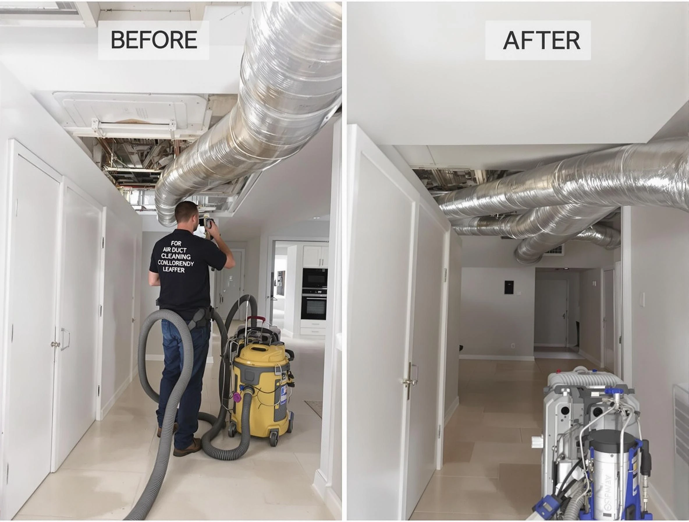 Gunbarrel Air Duct Cleaning professional performing thorough air duct cleaning in Gunbarrel
