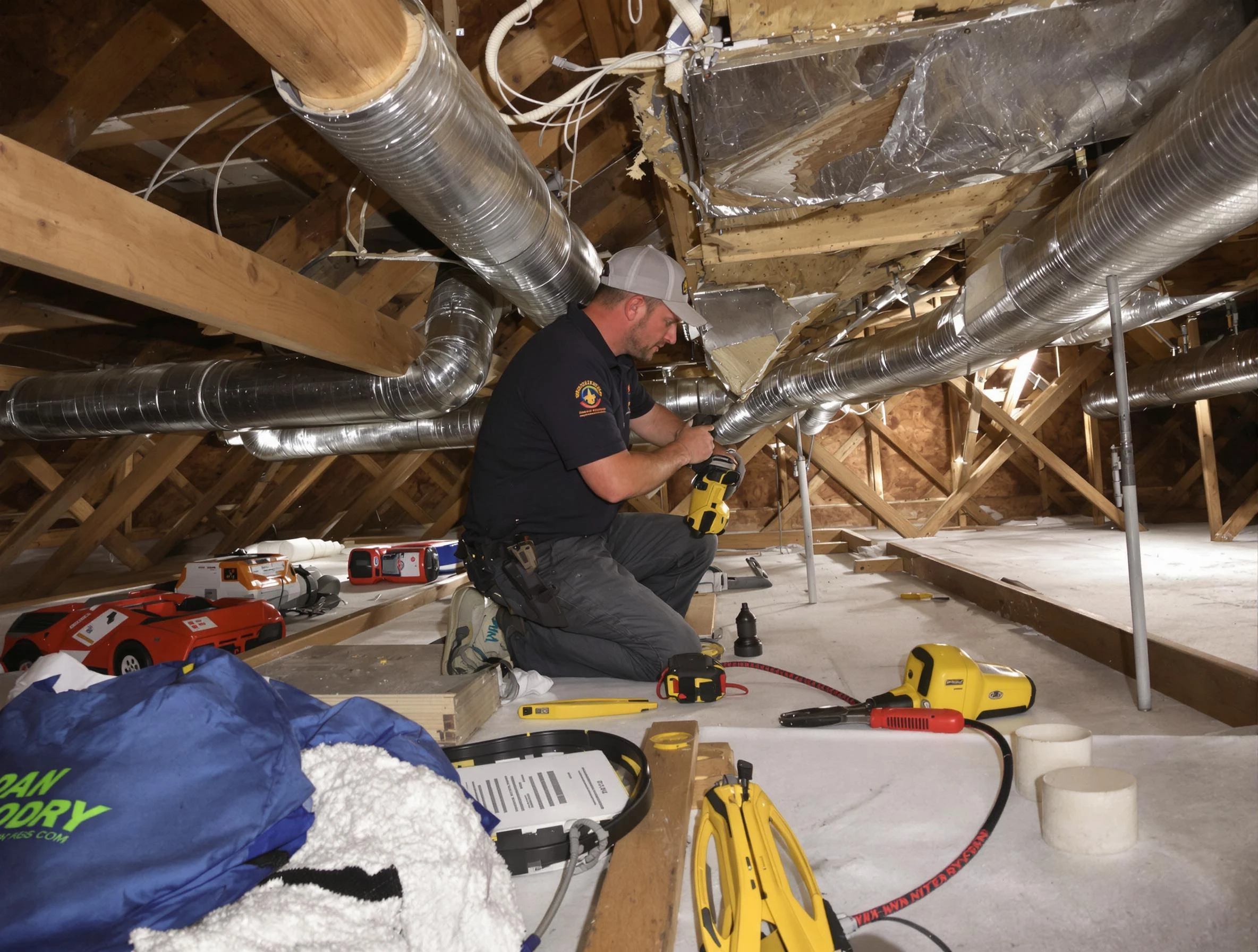 Professional air duct repair by Gunbarrel Air Duct Cleaning in Gunbarrel