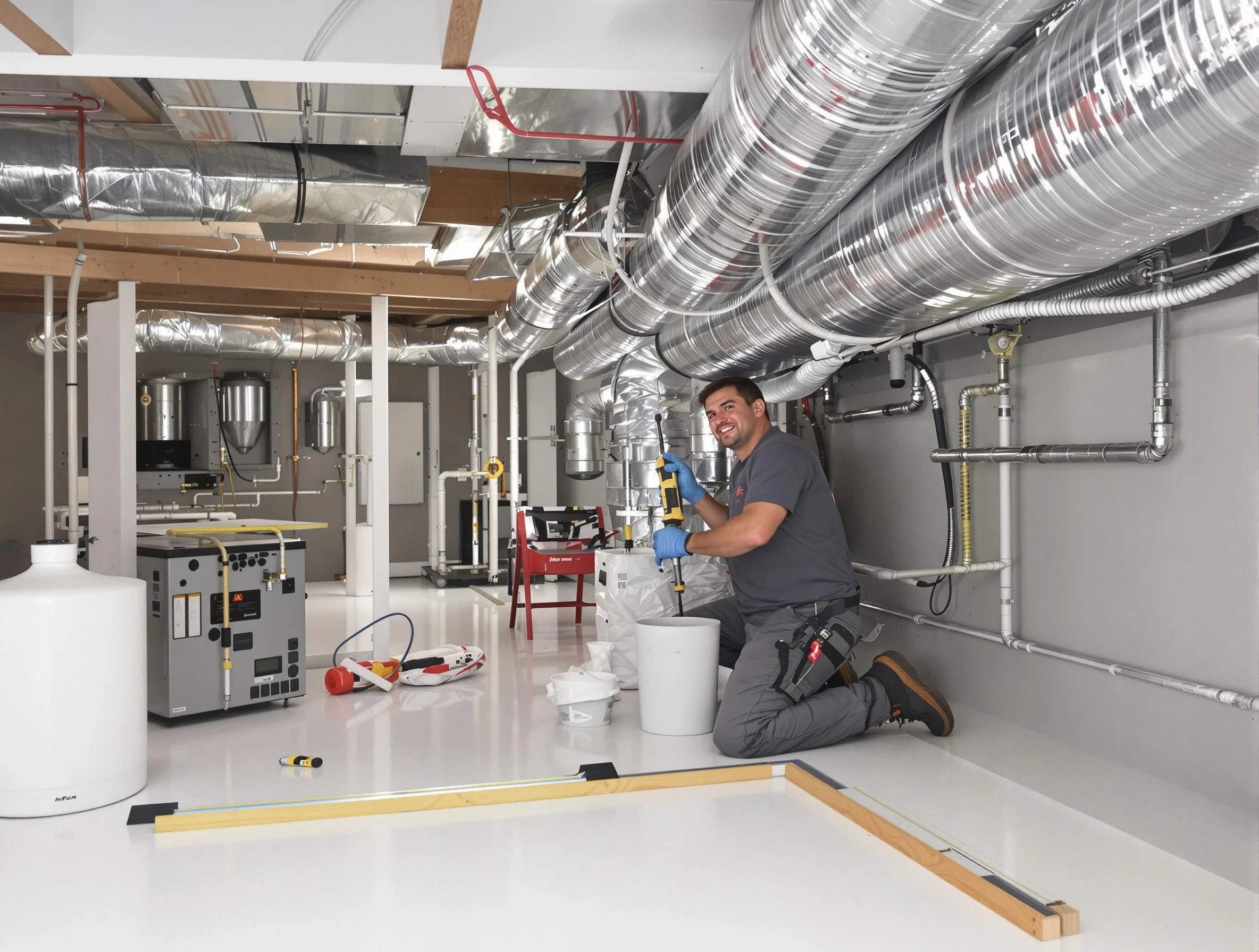 Professional duct sealing service by Gunbarrel Air Duct Cleaning in Gunbarrel
