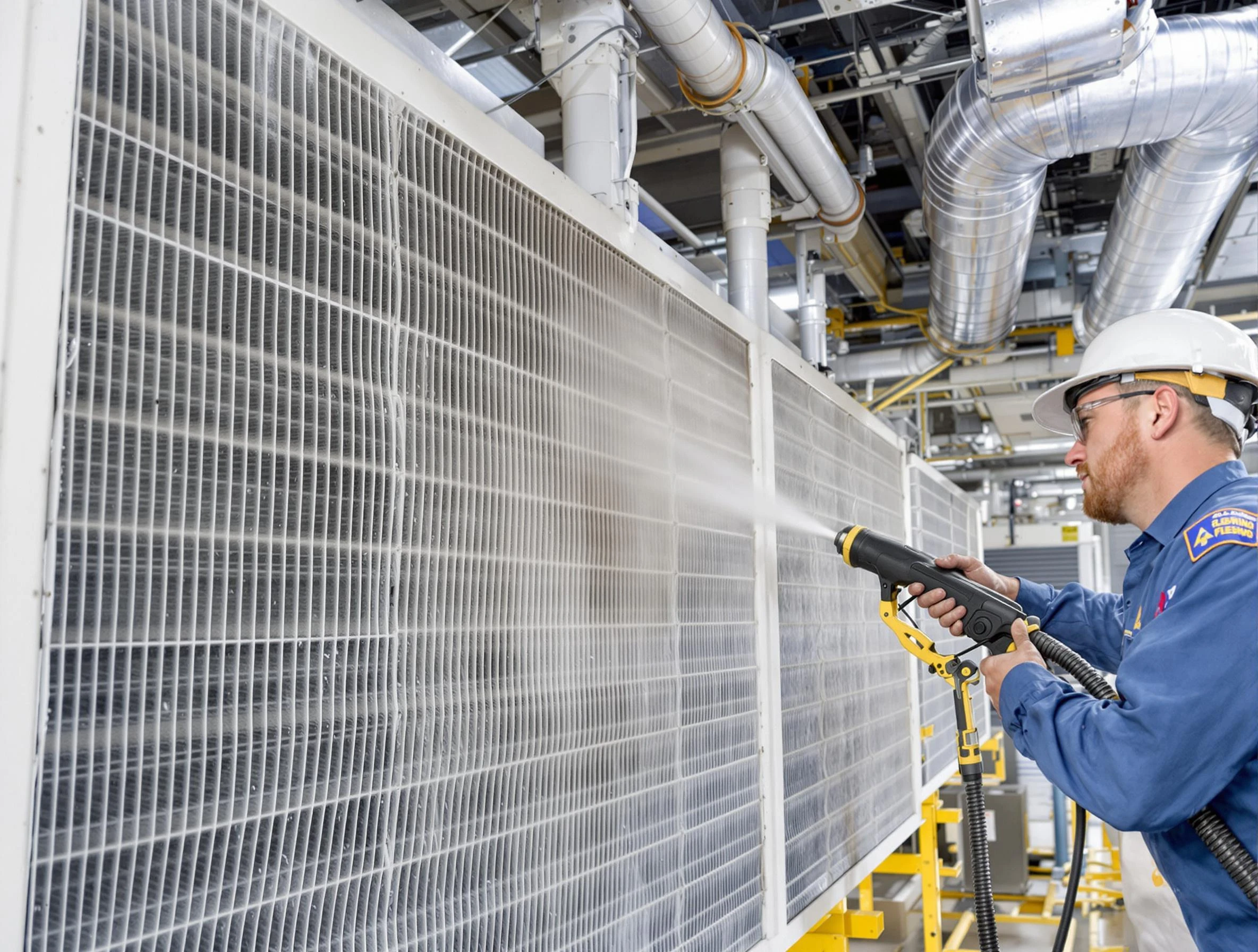 Professional commercial coil cleaning by Gunbarrel Air Duct Cleaning in Gunbarrel