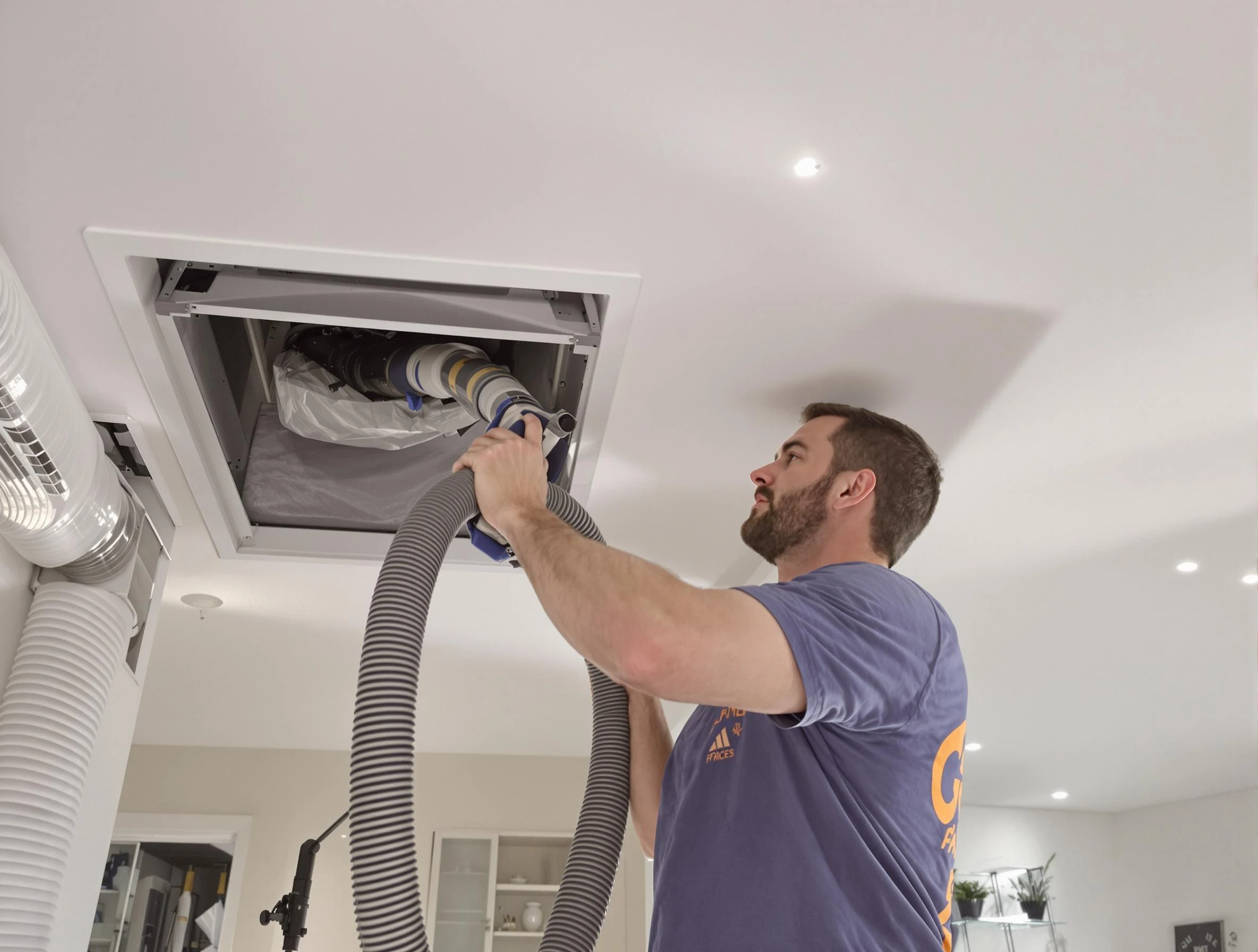 Precision indoor duct cleaning by Gunbarrel Air Duct Cleaning in Gunbarrel