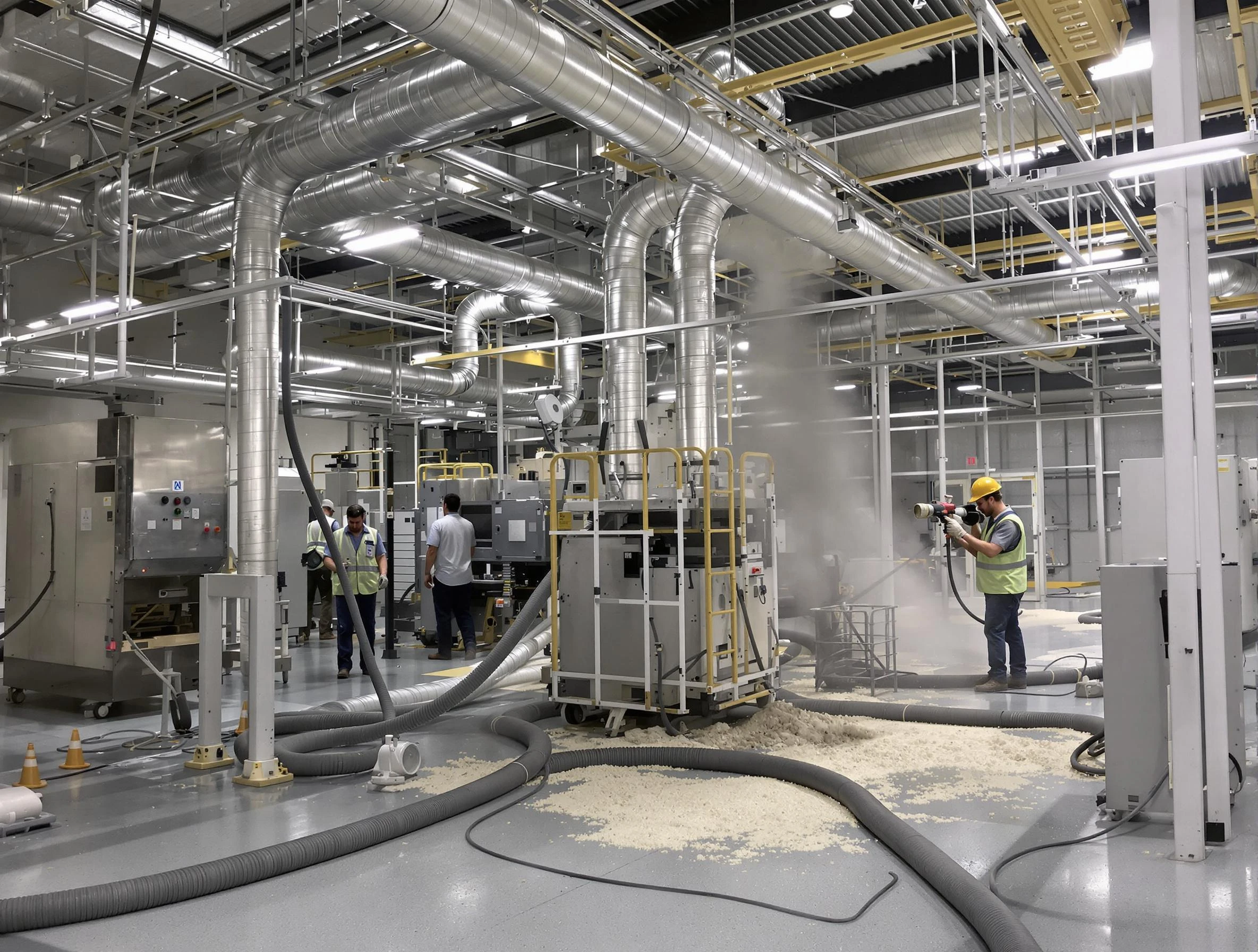 Heavy-duty industrial duct cleaning by Gunbarrel Air Duct Cleaning in Gunbarrel